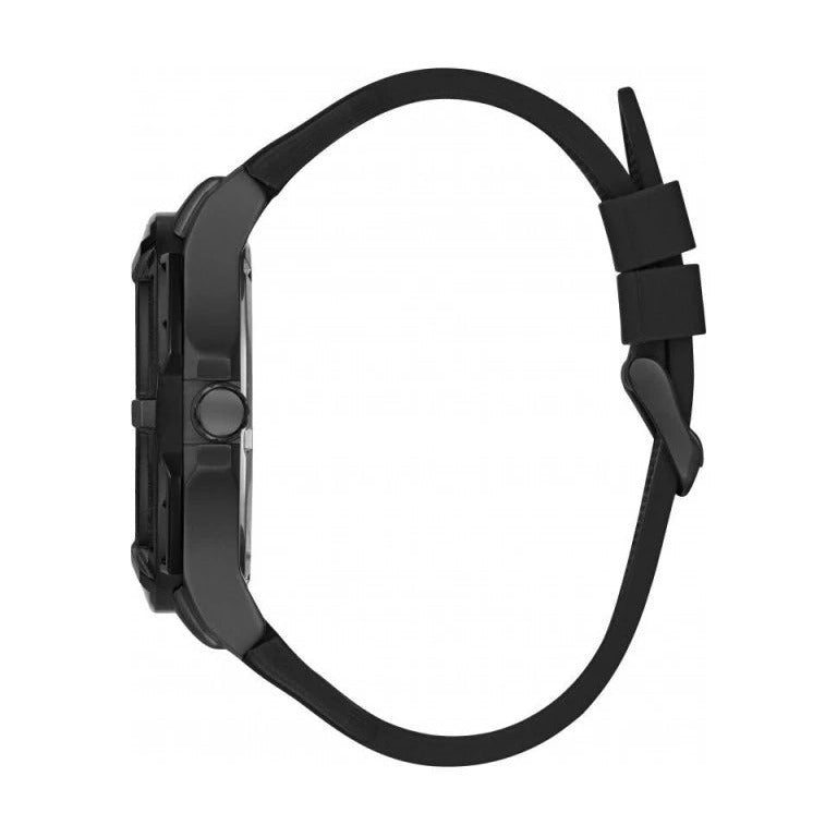  Shop Authentic Guess Genesis Quartz Black Dial Black Silicone Strap Watch For Men - W1254G2 - Luxxuri