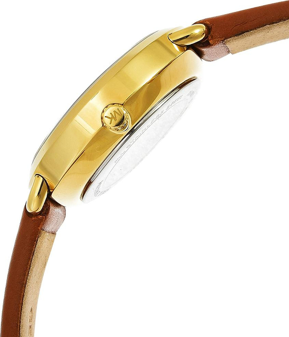  Shop Authentic Michael Kors Portia Quartz White Dial Brown Leather Strap Watch For Women - MK2734 - Luxxuri