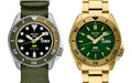  Shop Authentic Seiko 5 Sports HUF Limited Edition Green Dial Gold Steel Strap Watch For Men - SRPJ20 - Luxxuri