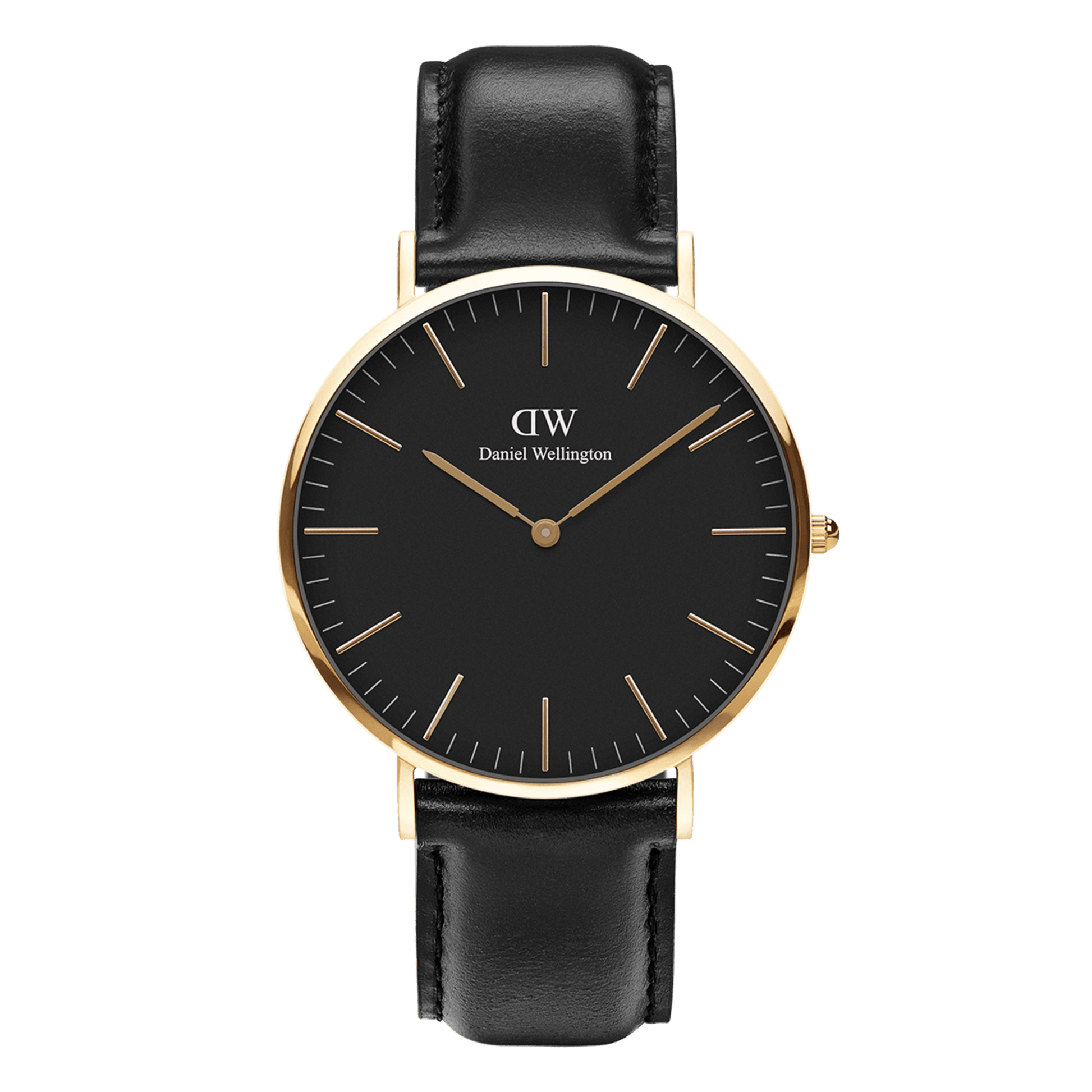  Shop Authentic Daniel Wellington Classic Sheffield Black Dial Black Leather Strap Watch For Women - DW00100139 - Luxxuri