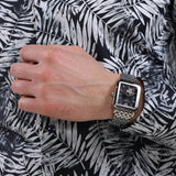  Shop Authentic Emporio Armani Diego Automatic Black Dial Silver Steel Strap Watch For Men - AR60057 - Luxxuri