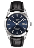  Shop Authentic Tissot Gentleman Powermatic 80 Silicium Blue Dial Black Leather Strap Watch For Men - T127.407.16.041.01 - Luxxuri