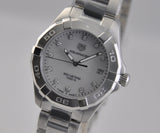  Shop Authentic Tag Heuer Aquaracer White Mother of Pearl Dial Watch for Women - WBD1314.BA0740 - Luxxuri