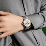  Shop Authentic Tissot Le Locle Powermatic 80 Silver Dial Two Tone Steel Strap Watch For Men - T006.407.22.036.01 - Luxxuri