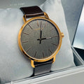  Shop Authentic Calvin Klein Even Grey Dial Brown Leather Strap Watch for Women - K7B216G3 - Luxxuri