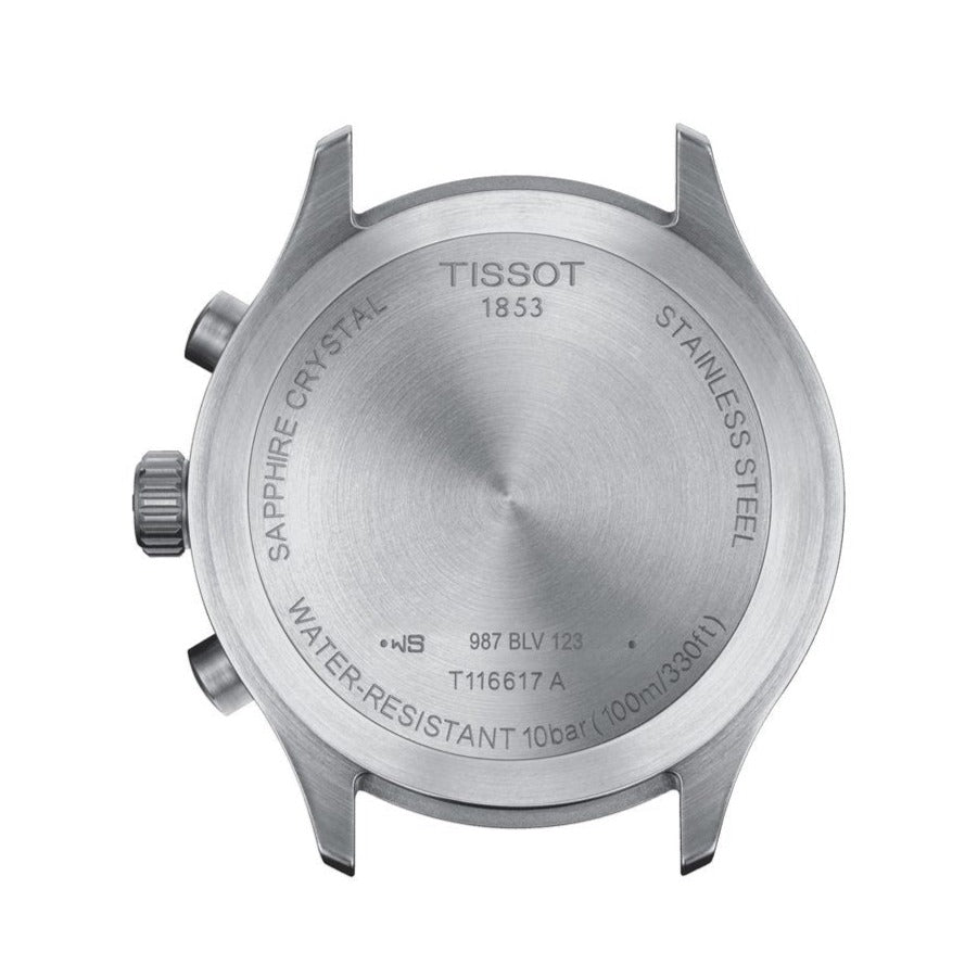  Shop Authentic Tissot Chrono XL Vintage Blue Dial Brown Leather Strap Watch For Men - T116.617.16.042.00 - Luxxuri