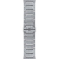 Tissot PRX Powermatic 80 Automatic 18K Gold Blue Dial Silver Steel Strap Watch for Men - T931.407.41.041.00