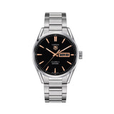  Shop Authentic Tag Heuer Carrera Calibre 5 Automatic Black Dial Silver Steel Strap Watch for Men - WAR201C.BA0723 - Luxxuri