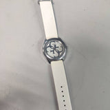  Shop Authentic Guess G Twist Quartz White Dial White Silicone Strap Watch For Women - W0911L1 - Luxxuri