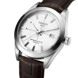  Shop Authentic Tissot Gentleman Powermatic 80 Silicium Silver Dial Brown Leather Strap Watch For Men - T127.407.16.031.01 - Luxxuri