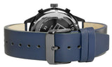  Shop Authentic Tommy Hilfiger Chase Grey Dial Blue Leather Strap Watch for Men - 1791578 - Luxxuri