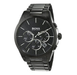  Shop Authentic Hugo Boss Onyx Black Dial Black Steel Strap Watch for Men - 1513365 - Luxxuri