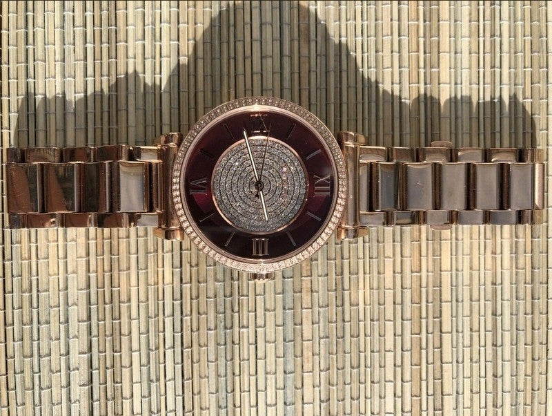  Shop Authentic Michael Kors Catlin Quartz Rose Gold Dial Rose Gold Steel Strap Watch For Women - MK3412 - Luxxuri