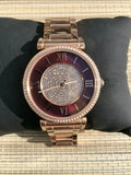  Shop Authentic Michael Kors Catlin Quartz Rose Gold Dial Rose Gold Steel Strap Watch For Women - MK3412 - Luxxuri