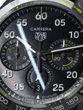  Shop Authentic Tag Heuer Carrera x Porsche Automatic Chronograph Black Dial Black Nylon Strap Watch for Men - CBN2A1H.FC6512 - Luxxuri