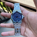  Shop Authentic Maurice Lacroix Aikon Automatic Blue Dial Silver Steel Strap Watch For Men - AI6008-SS002-430-1 - Luxxuri
