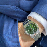  Shop Authentic Maurice Lacroix Aikon Automatic Green Dial Silver Steel Strap Watch for Men - AI1807-SS002-630-1 - Luxxuri