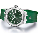  Shop Authentic Maurice Lacroix Aikon Chronograph Green Dial Green Rubber Strap Watch for Men - AI1808-SS000-630-5 - Luxxuri