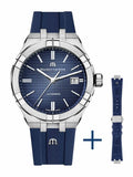  Shop Authentic Maurice Lacroix Aikon Automatic Blue Dial Blue Rubber Strap Watch for Men - AI11808-SS000B-430-4 - Luxxuri
