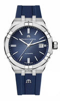  Shop Authentic Maurice Lacroix Aikon Automatic Blue Dial Blue Rubber Strap Watch for Men - AI11808-SS000B-430-4 - Luxxuri