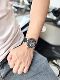  Shop Authentic Tissot T Race Cycling Chronograph Black Dial Black Rubber Strap Watch For Men - T111.417.37.441.07 - Luxxuri