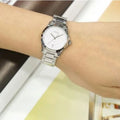  Shop Authentic Gucci G Timeless Quartz Silver Dial Silver Steel Strap Watch For Women - YA126551 - Luxxuri