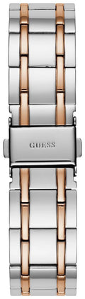  Shop Authentic Guess Montauk Silver Dial Two Tone Steel Strap Watch For Women - W0933L6 - Luxxuri