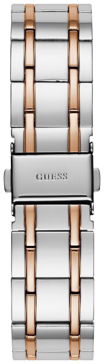  Shop Authentic Guess Montauk Silver Dial Two Tone Steel Strap Watch For Women - W0933L6 - Luxxuri