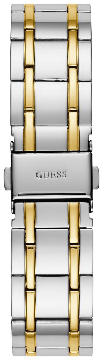Guess Montauk Silver Dial Two Tone Steel Strap Watch for Women - W0933L5