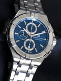 Shop Authentic Maurice Lacroix Aikon Chronograph Blue Dial Silver Steel Strap Watch for Men - AI1018-SS002-430-1 - Luxxuri