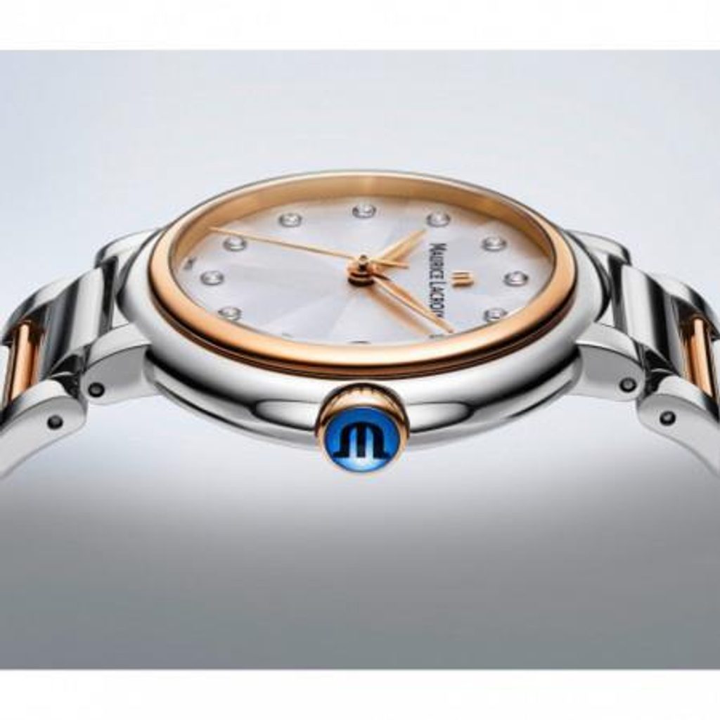  Shop Authentic Maurice Lacroix Fiaba Moonphase Mother of Pearl Dial Two Tone Steel Strap Watch for Women - FA1084-PVP13-150-1 - Luxxuri