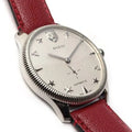  Shop Authentic Gucci G Timeless Automatic Silver Dial Red Leather Strap Watch For Men - YA126346 - Luxxuri
