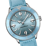  Shop Authentic Breitling Superocean Heritage '57 Pastel Paradise Blue Dial Blue Leather Strap Watch for Women - A10340161C1X1 - Luxxuri