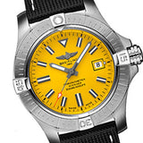  Shop Authentic Breitling Avenger Automatic 45 Seawolf Yellow Dial Black Nylon Strap Watch for Men - A17319101I1X1 - Luxxuri