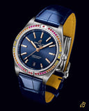  Shop Authentic Breitling Chronomat Automatic 36 South Sea Blue Dial Blue Leather Strap Watch for Women - A10380611C1P1 - Luxxuri