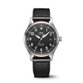  Shop Authentic IWC Pilot's Mark XVIII 40mm Black Dial Black Leather Strap Watch for Men - IW327001 - Luxxuri