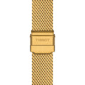 Tissot Everytime Lady Gold Dial Gold Mesh Bracelet Watch for Women - T143.210.33.021.00