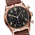  Shop Authentic Breitling Avi 1953 Edition Black Dial Brown Leather Strap Watch for Men - RB0920131B1X1 - Luxxuri