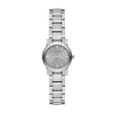  Shop Authentic Burberry The City Diamonds Silver Dial Silver Steel Strap Watch for Women - BU9229 - Luxxuri