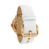 Shop Authentic Marc Jacobs Amy White Dial White Leather Strap Watch for Women - MBM1180 - Luxxuri