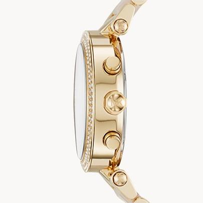  Shop Authentic Michael Kors Parker Gold Dial Two Tone Steel Strap Watch for Women - MK6326 - Luxxuri