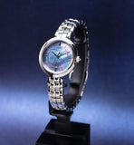  Shop Authentic Tissot T Lady Flamingo Mother of Pearl Blue Dial Silver Steel Strap Watch For Women - T094.210.11.121.00 - Luxxuri