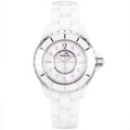  Shop Authentic Chanel J12 Diamonds Quartz Ceramic White Dial White Steel Strap Watch for Women - J12 H2422 - Luxxuri