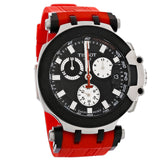  Shop Authentic Tissot T Race Chronograph Black Dial Red Silicone Strap Watch For Men - T115.417.27.051.00 - Luxxuri