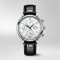  Shop Authentic IWC Portofino Chronograph White Dial Black Leather Strap Watch for Men - IW391024 - Luxxuri