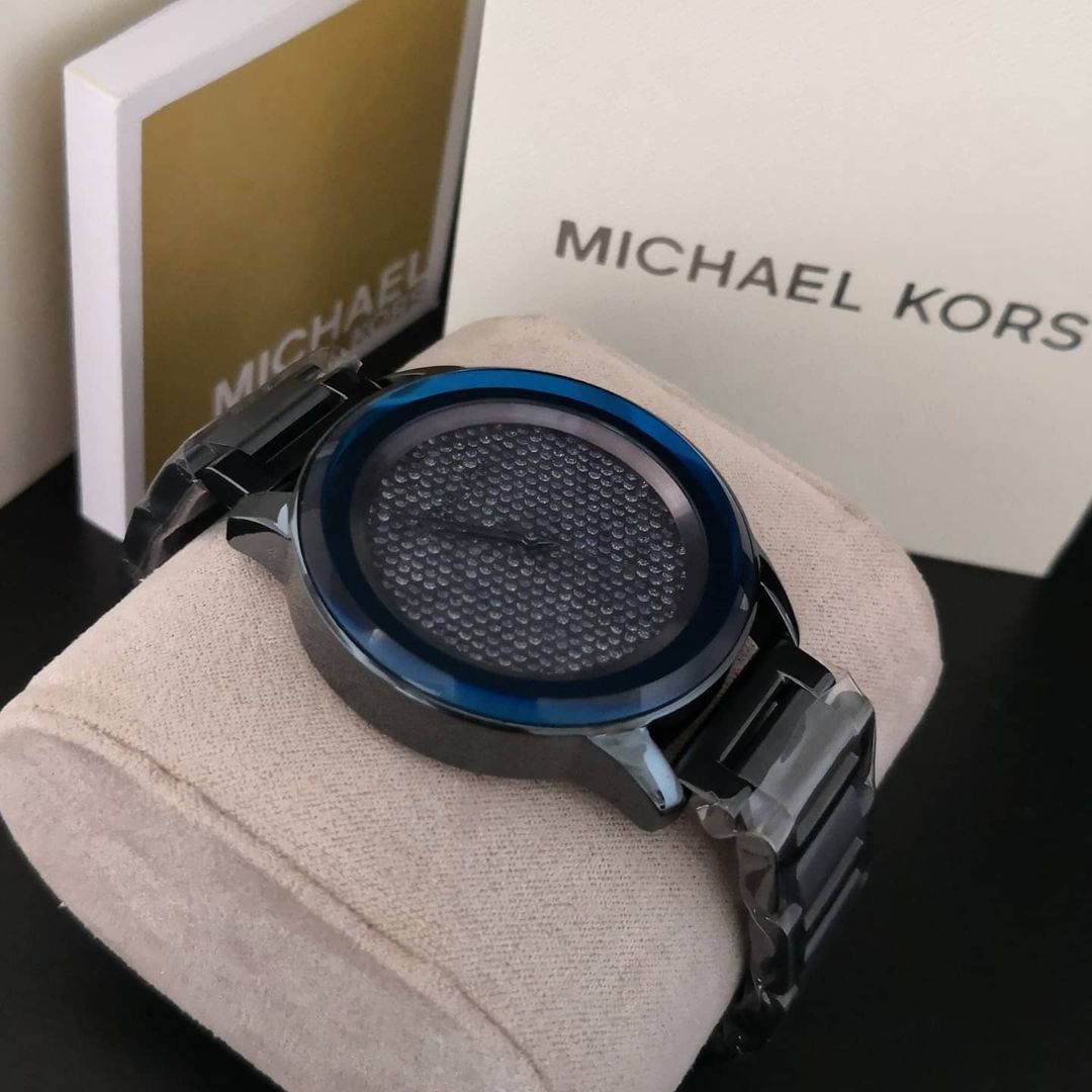  Shop Authentic Michael Kors Kinley Blue Dial Blue Steel Strap Watch for Women - MK6246 - Luxxuri
