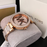  Shop Authentic Michael Kors Parker Pink Dial Pink Steel Strap Watch for Women - MK6176 - Luxxuri