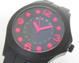  Shop Authentic Marc Jacobs Pelly Black Dial Black Silicone Strap Watch for Women - MBM2508 - Luxxuri