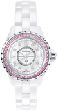  Shop Authentic Chanel J12 Quartz Diamonds Mother of Pearl White Dial White Steel Strap Watch for Women - J12 H3243 - Luxxuri