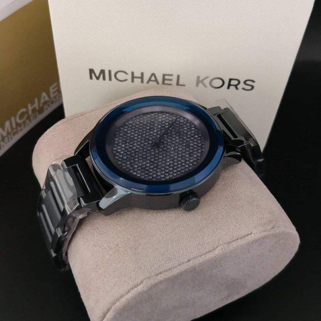  Shop Authentic Michael Kors Kinley Blue Dial Blue Steel Strap Watch for Women - MK6246 - Luxxuri